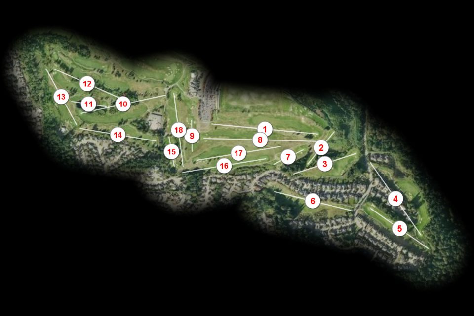 Golf Club at Newcastle China Creek course overview