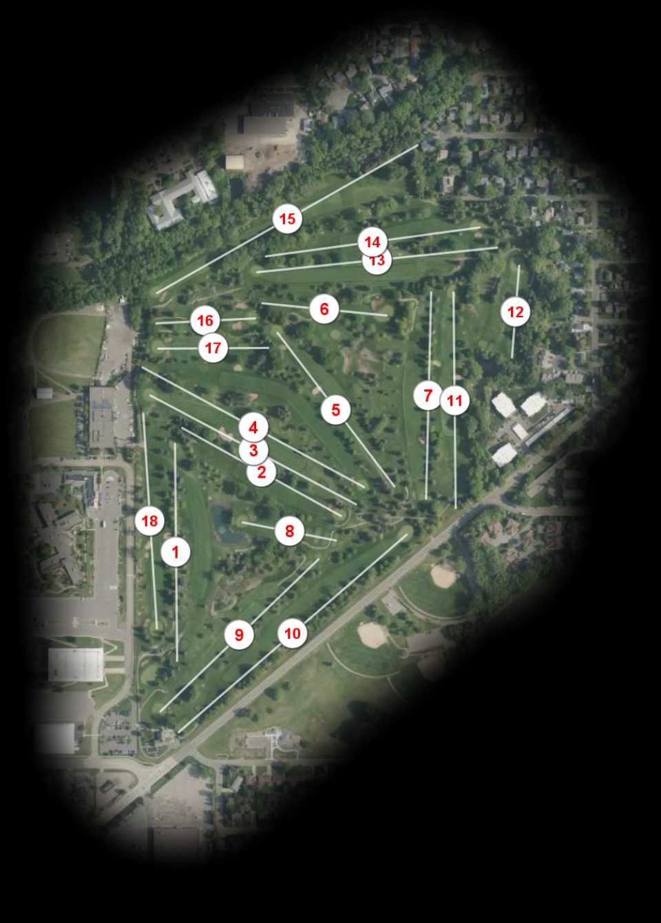 Goodrich Golf Course course overview