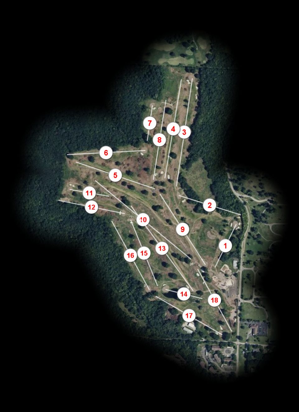 Hillcrest Country Club course overview
