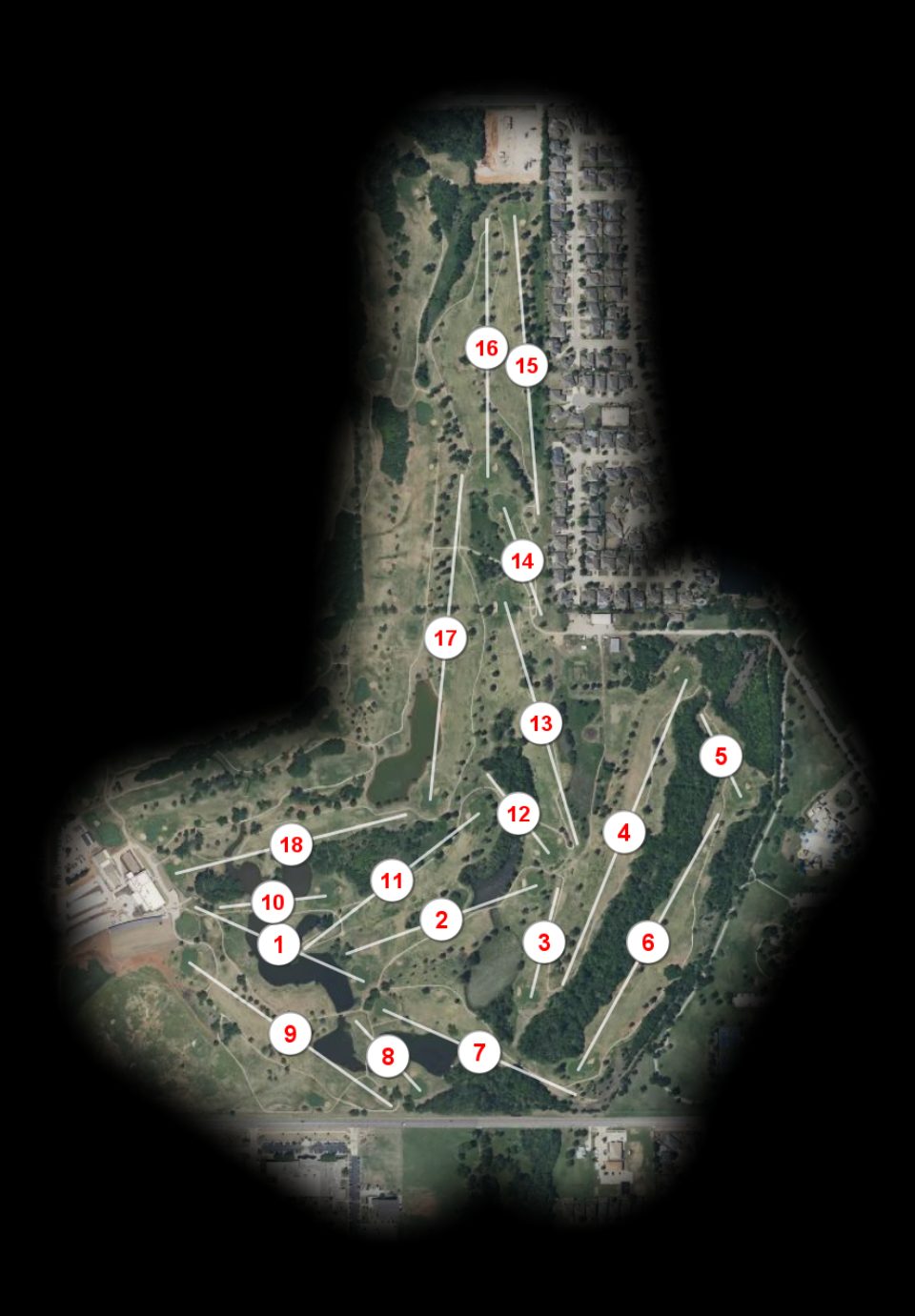 Earlywine Golf Club South (Lakes) course overview