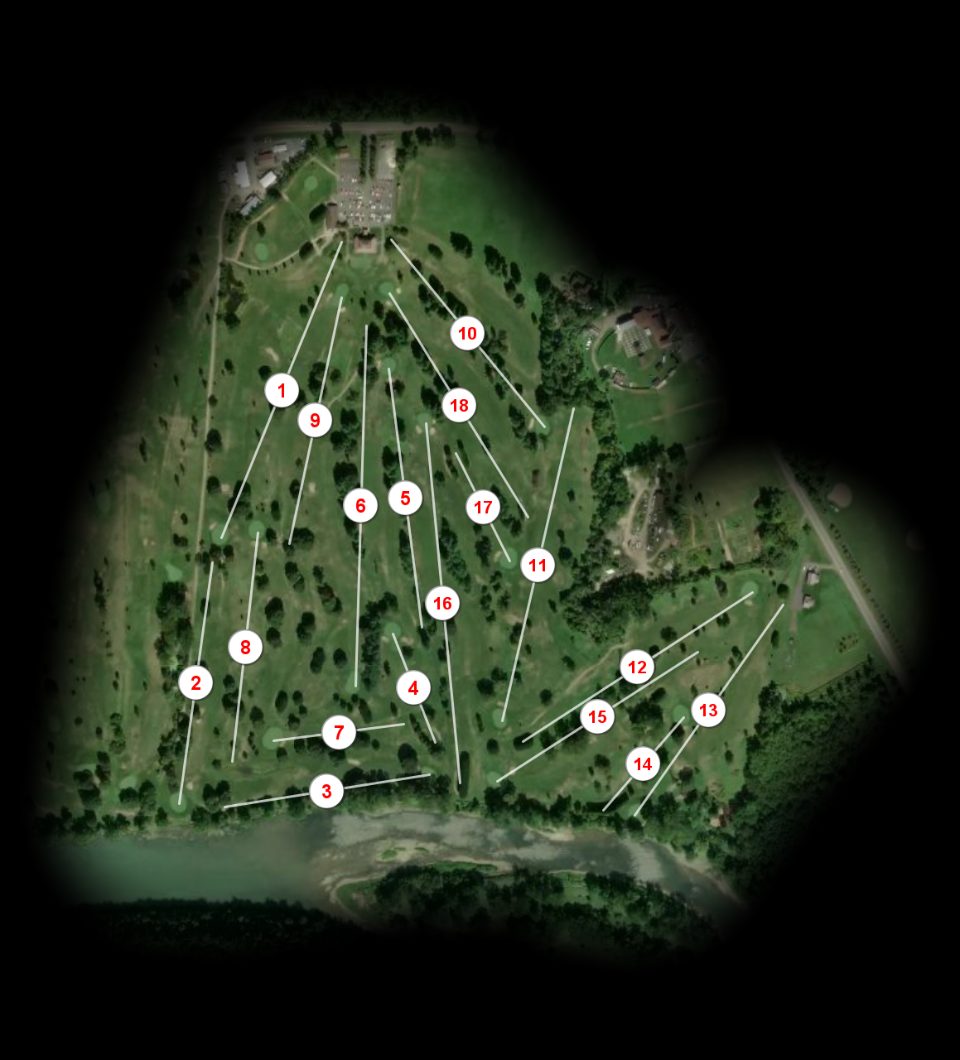 Willow Creek Golf Club Pines/Bitter Creek course overview