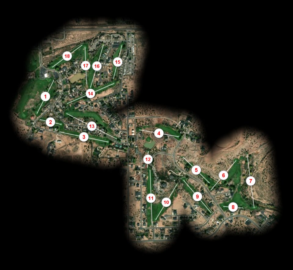 Snowflake Municipal Golf Club course overview