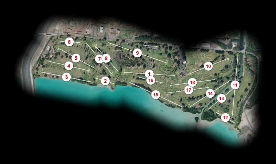 Mamala Bay Golf Course Hickam AFB course overview