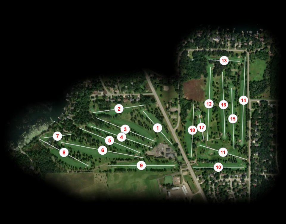 Alexandria Golf Club course overview