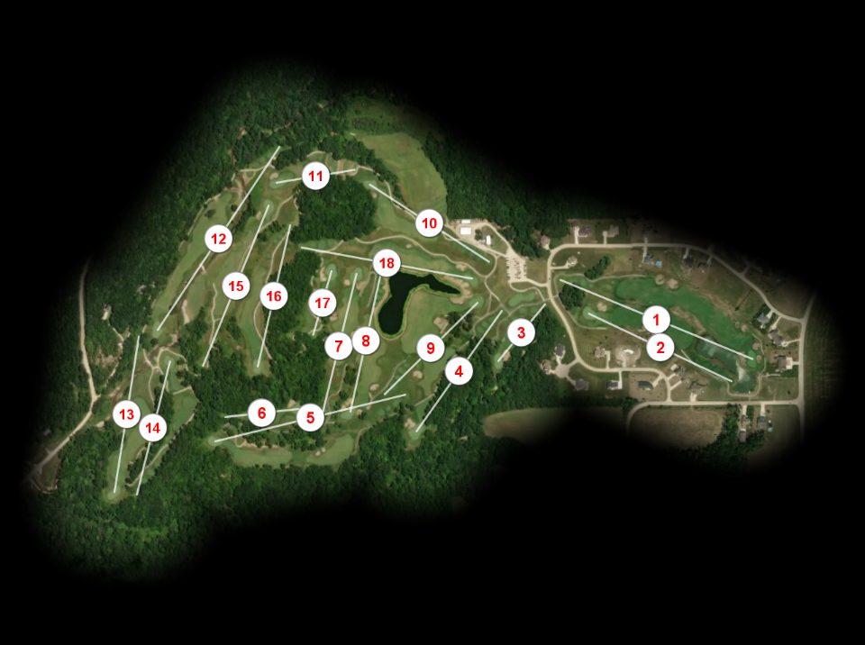Honey Creek Golf Club course overview
