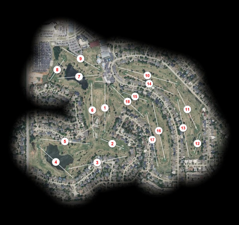 The Greens Country Club course overview