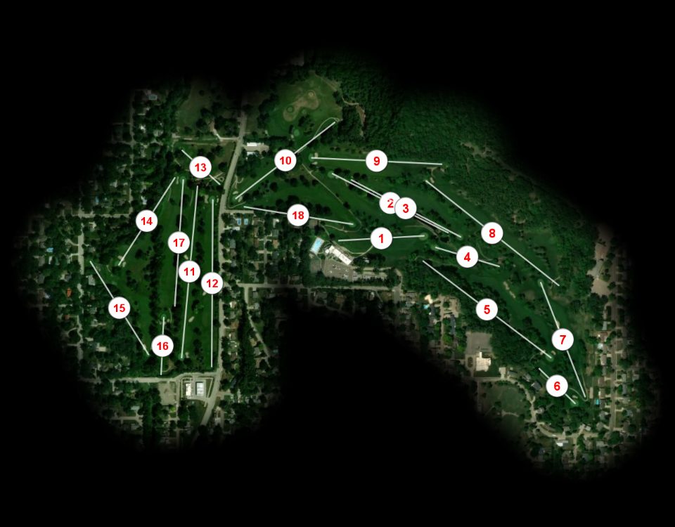 Sioux City Country Club course overview