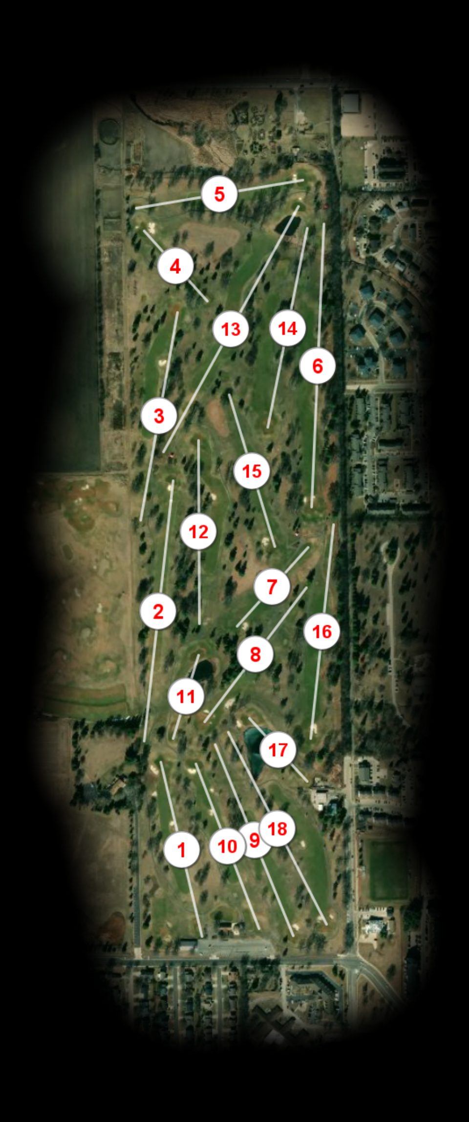 Weibring Golf Club course overview