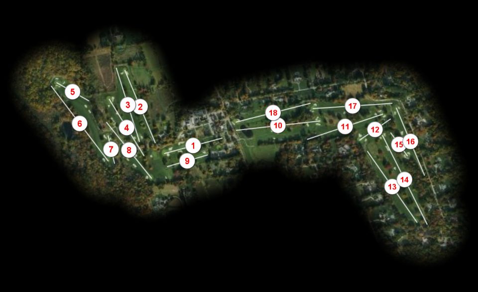 Waccabuc Country Club course overview