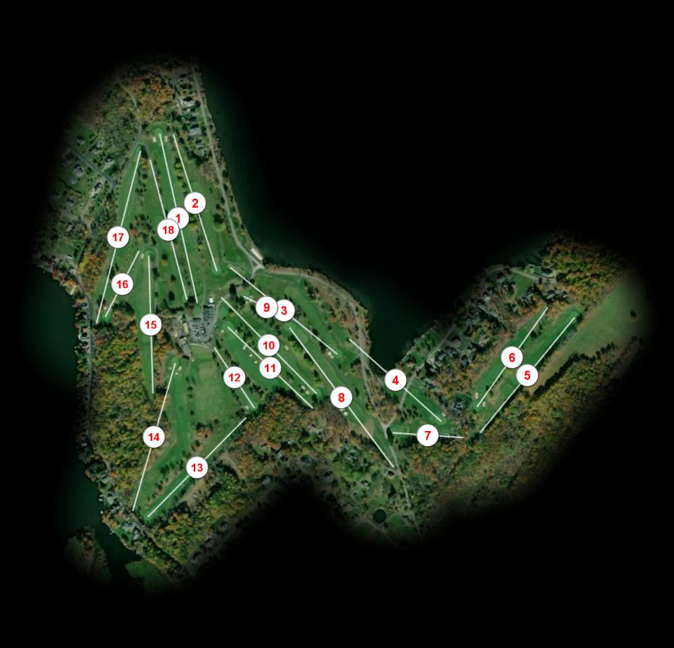 Elkview Country Club course overview