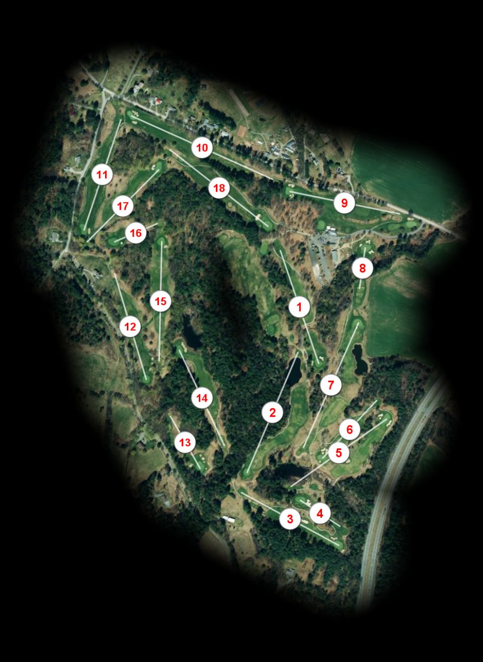 Brattleboro Country Club course overview