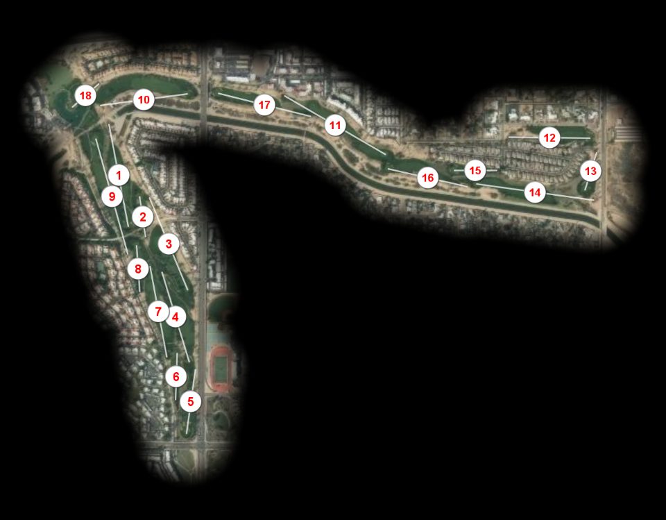 Scottsdale Silverado Golf Club course overview