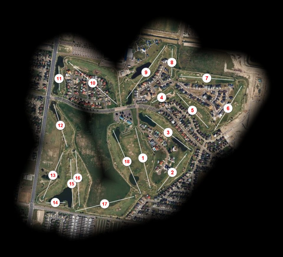 Los Lagos Golf Club course overview