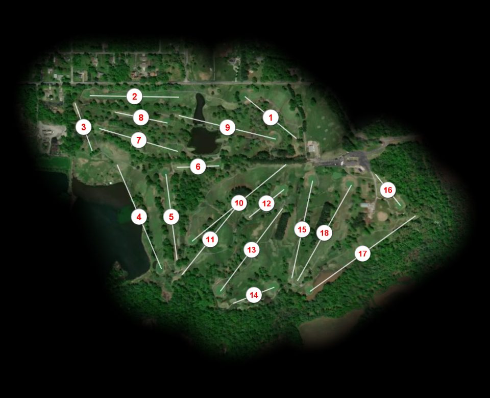 Franklin County Country Club course overview