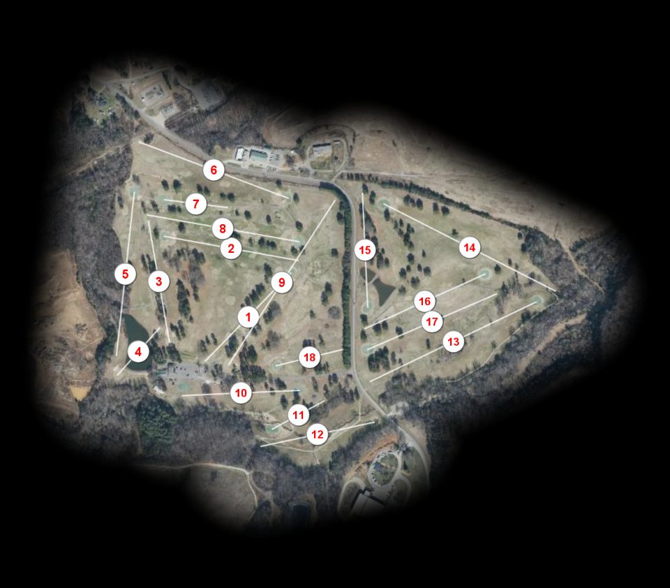 Twin Oaks Golf Club course overview