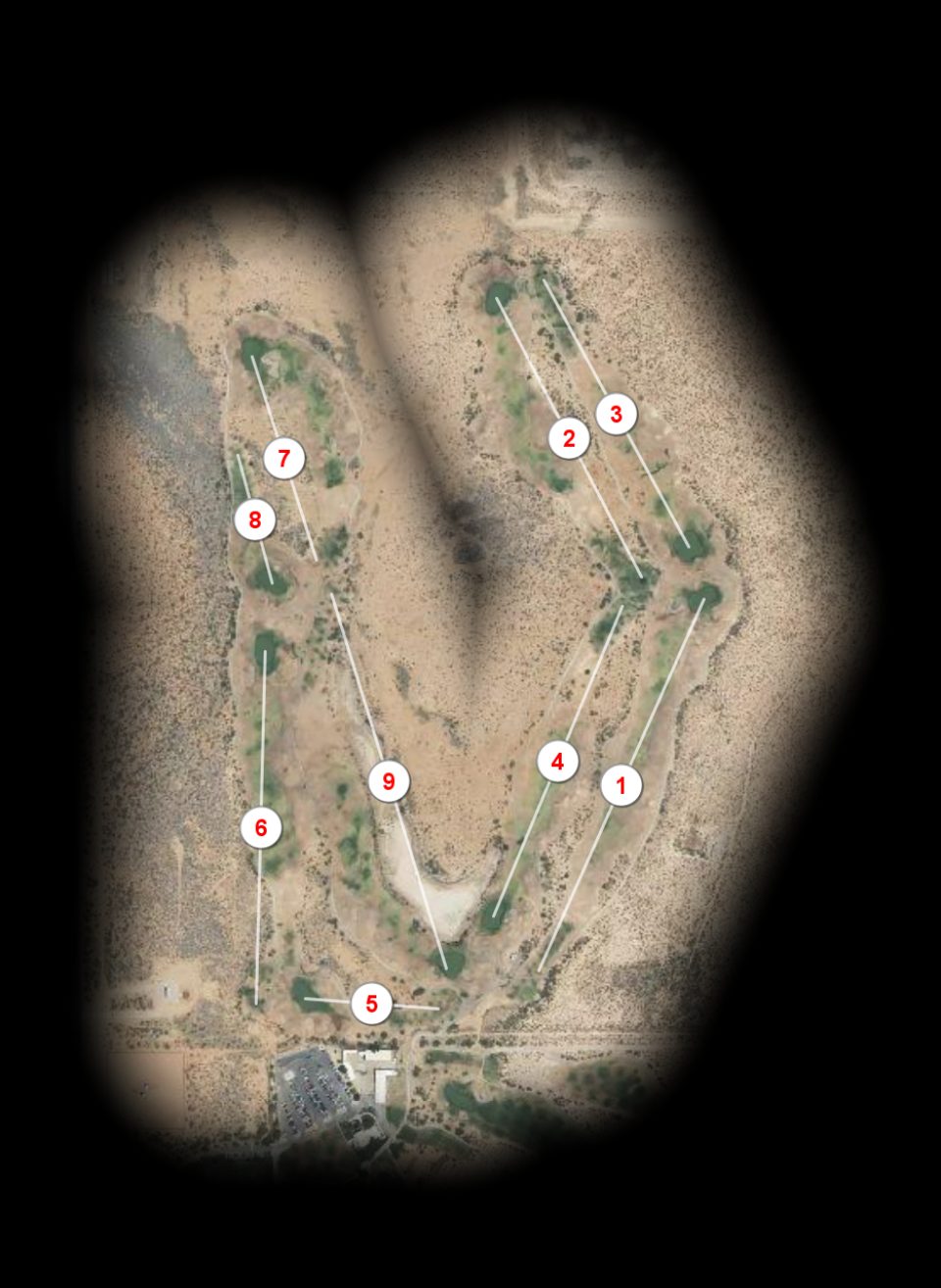 North nine at Painted Dunes Desert Golf Course