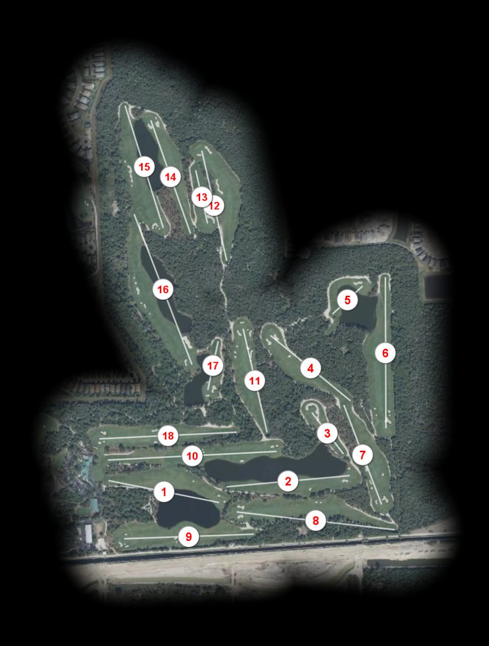 Olde Florida Golf Club course overview
