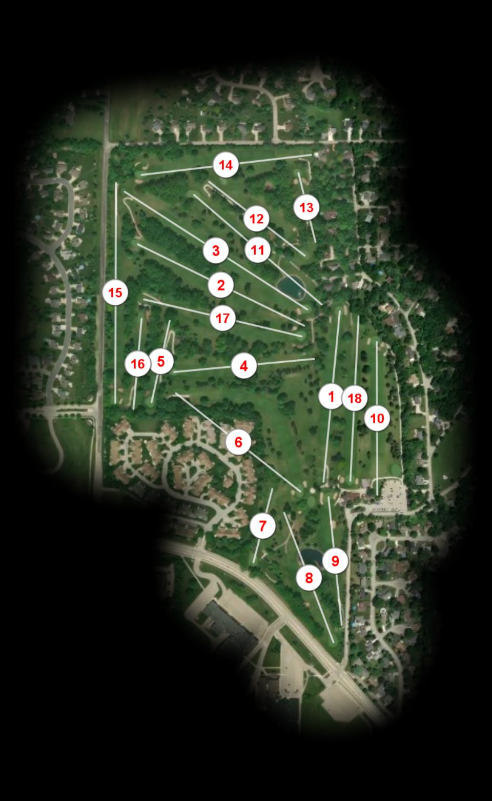 Rivermoor Country Club course overview