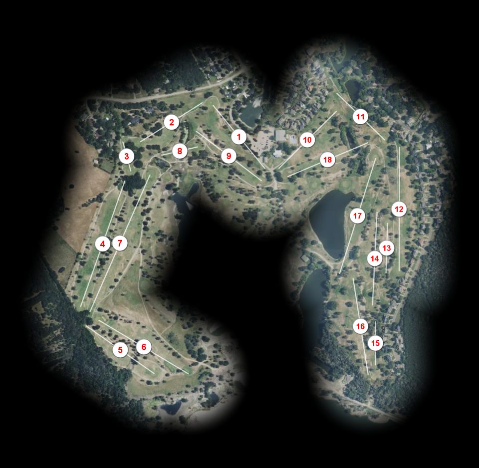 Lake Waco Golf Club Regulation course overview