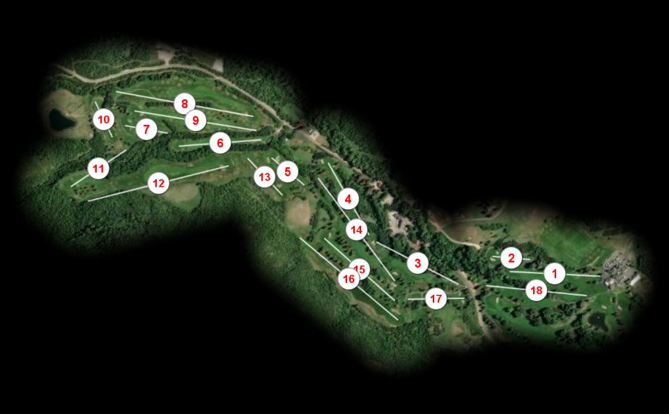 Wasatch Mountain State Park course overview