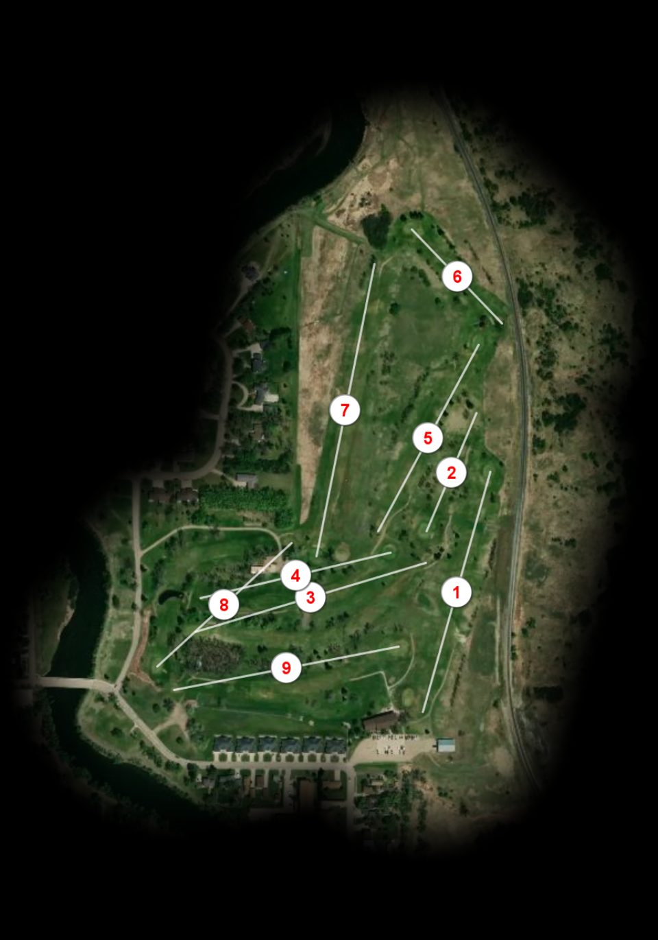 Valley City Town & Country Club course overview