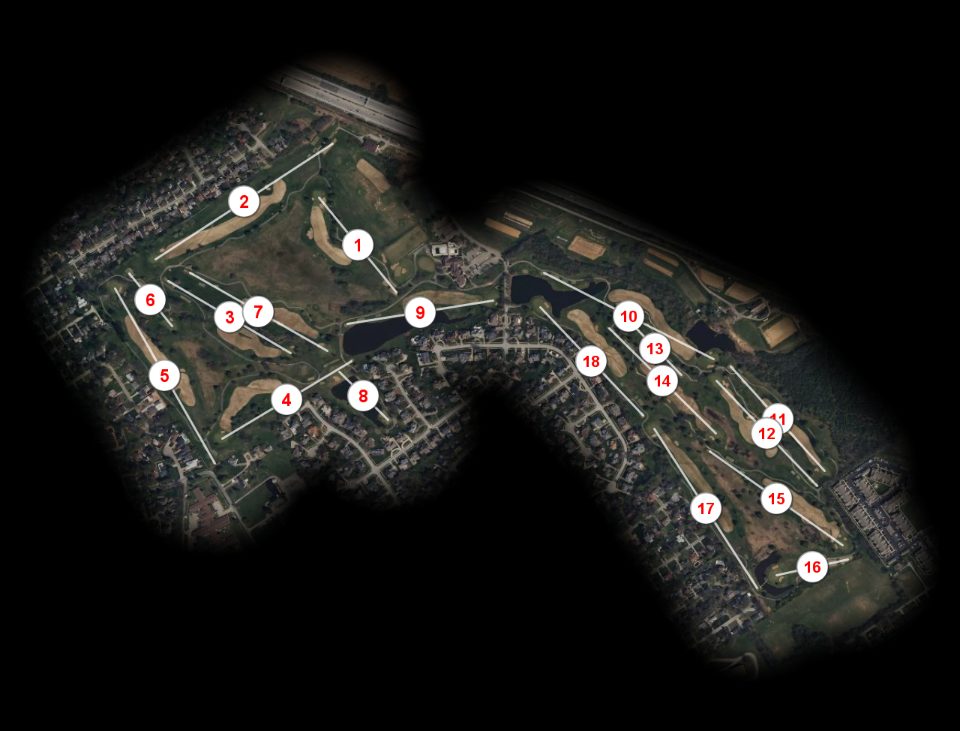 Oxmoor Country Club course overview