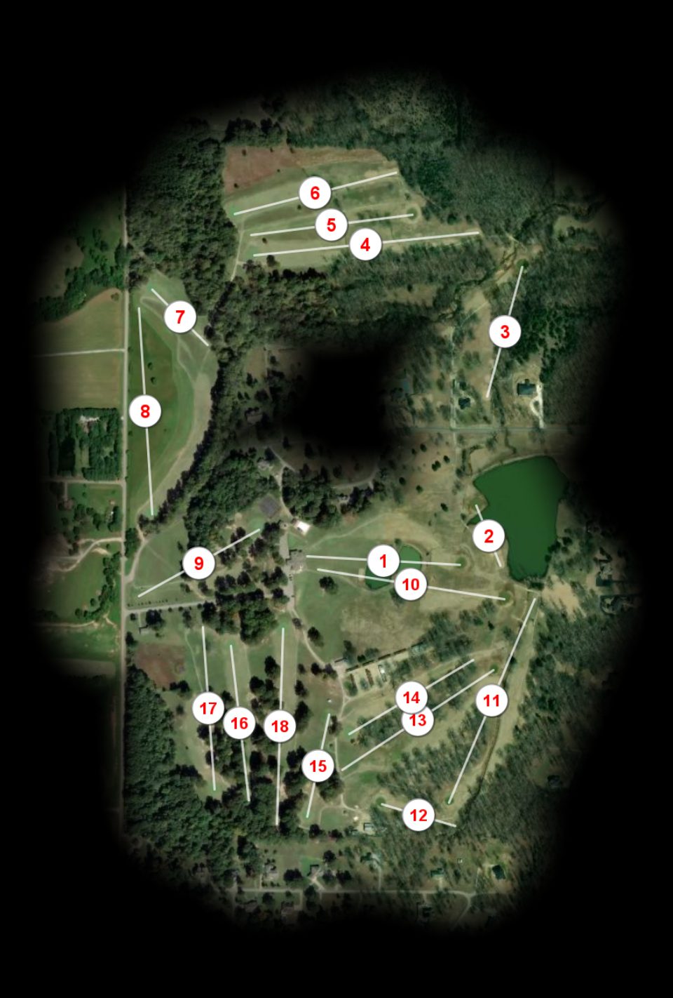 Rolling Hills Country Club course overview