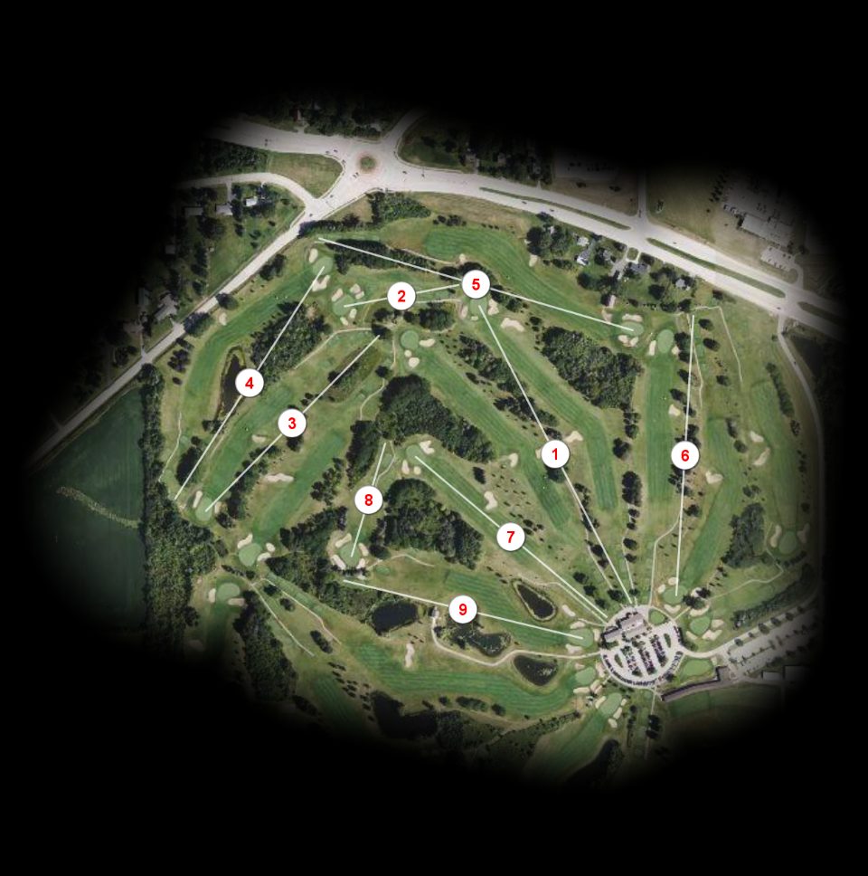 White nine at Ives Grove Golf Course