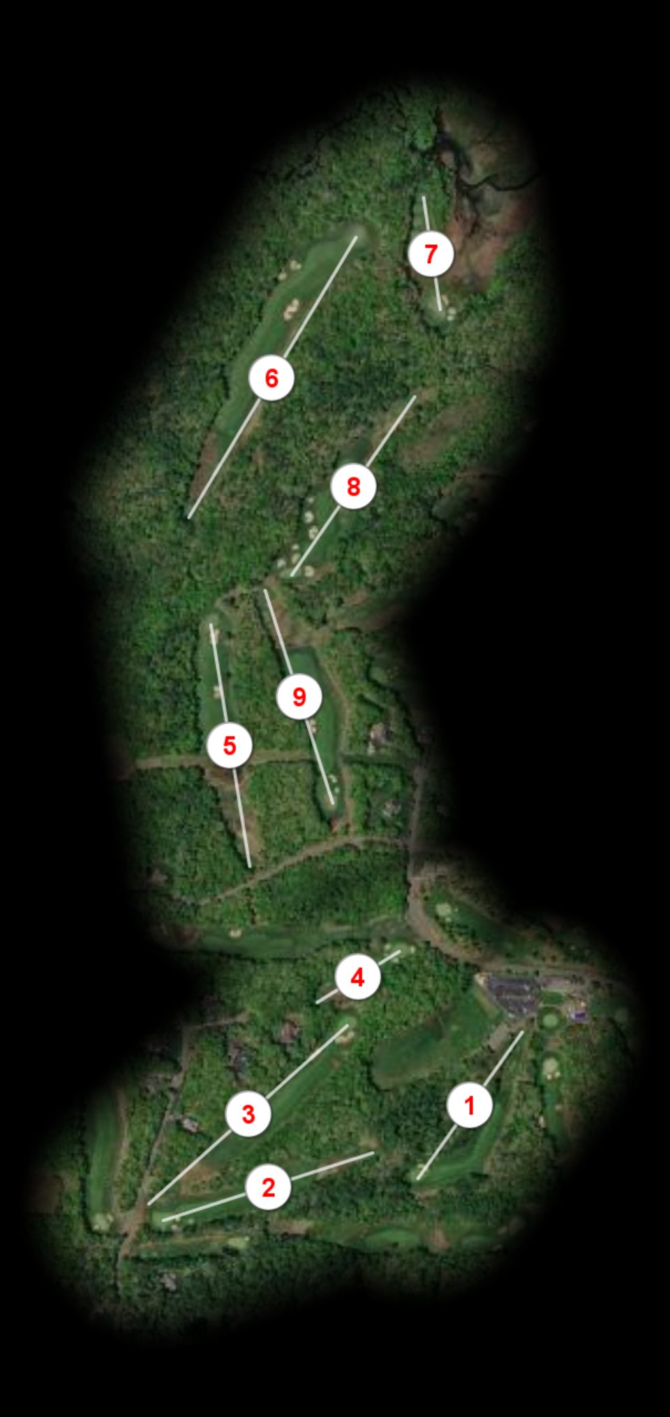 Blue nine at Blue Ridge Trail Golf Club