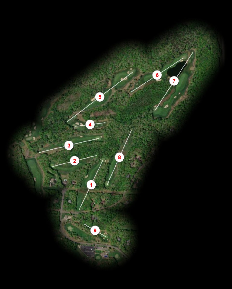 Ridge nine at Blue Ridge Trail Golf Club