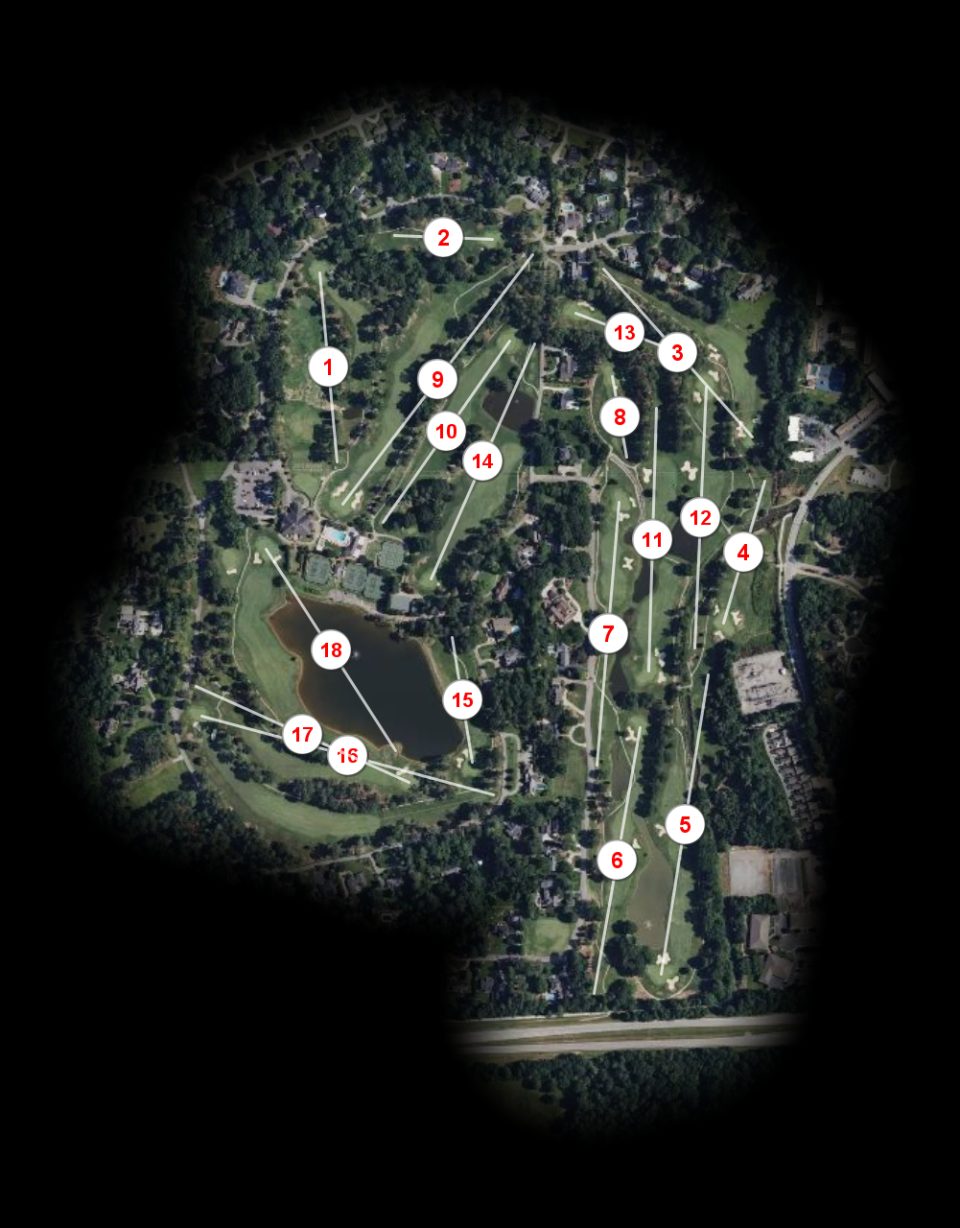 Sunset Hills Country Club course overview