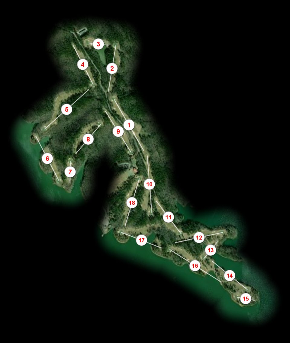 Arrowhead Pointe course overview