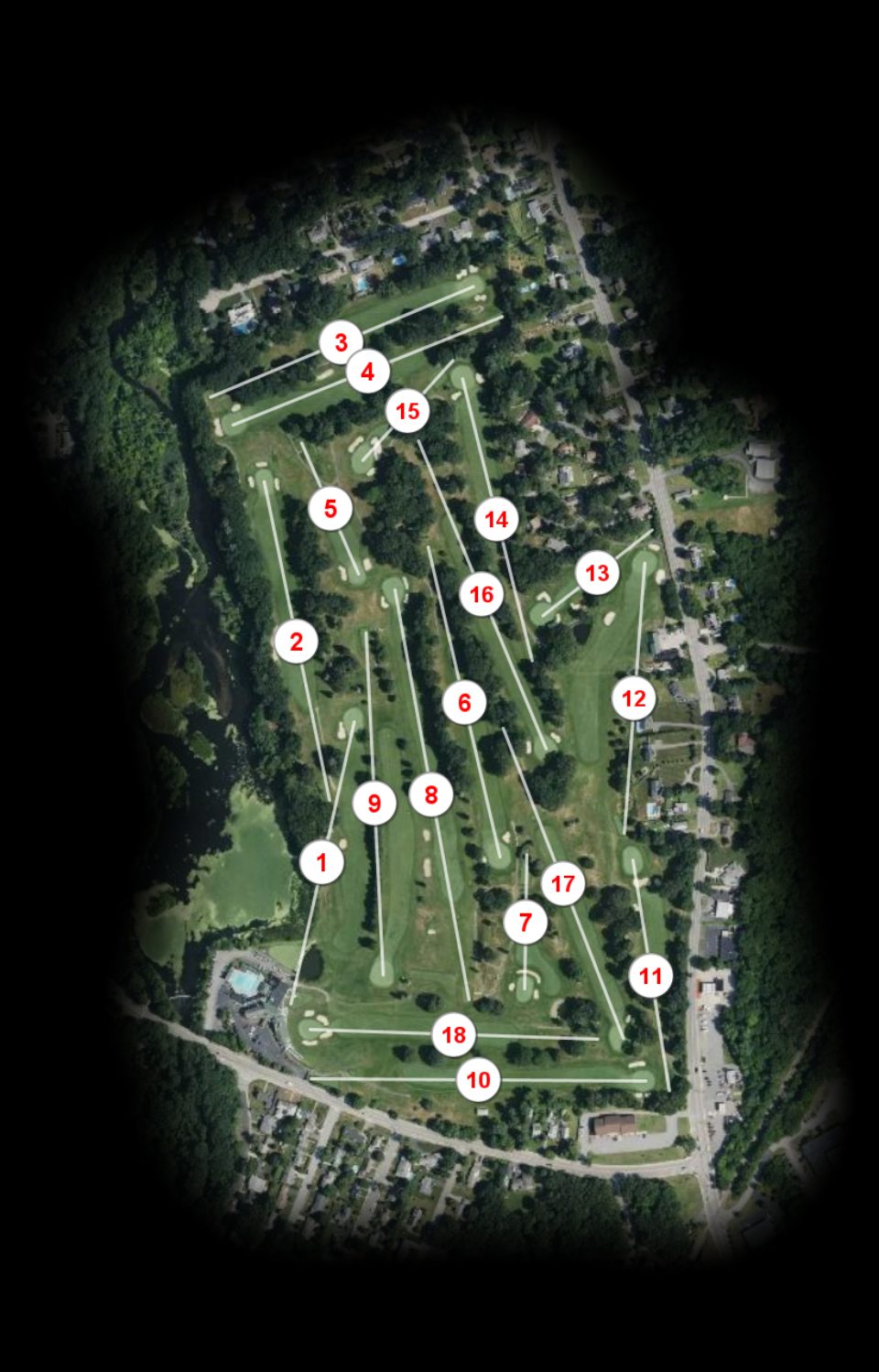 Pawtucket Country Club course overview