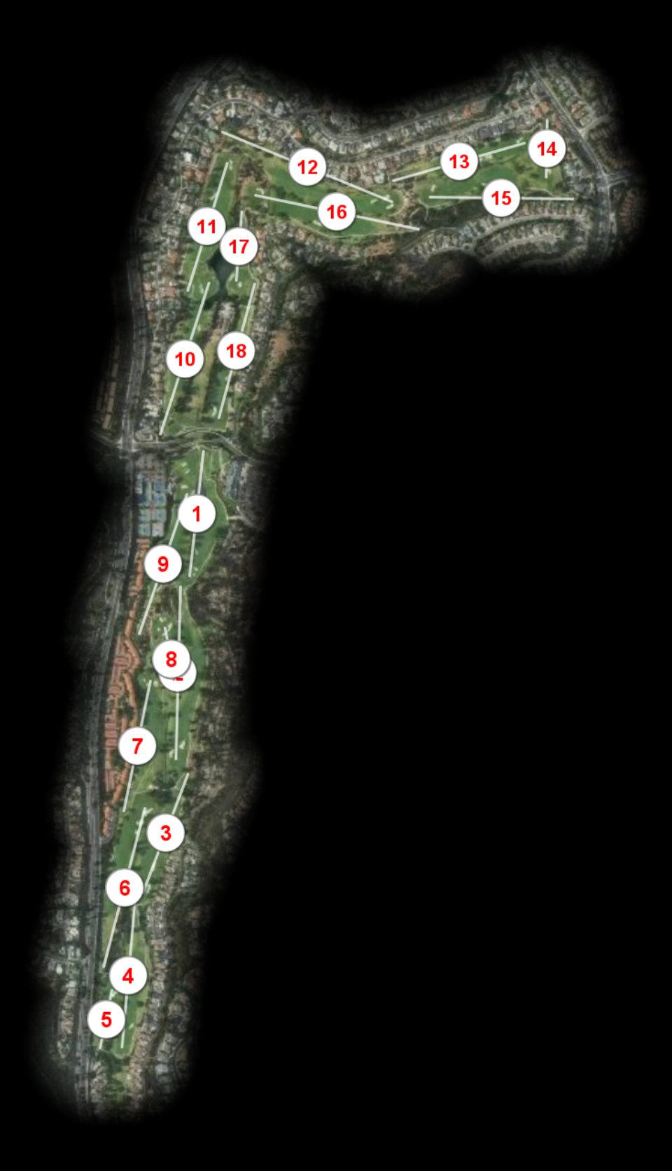 El Niguel Country Club course overview