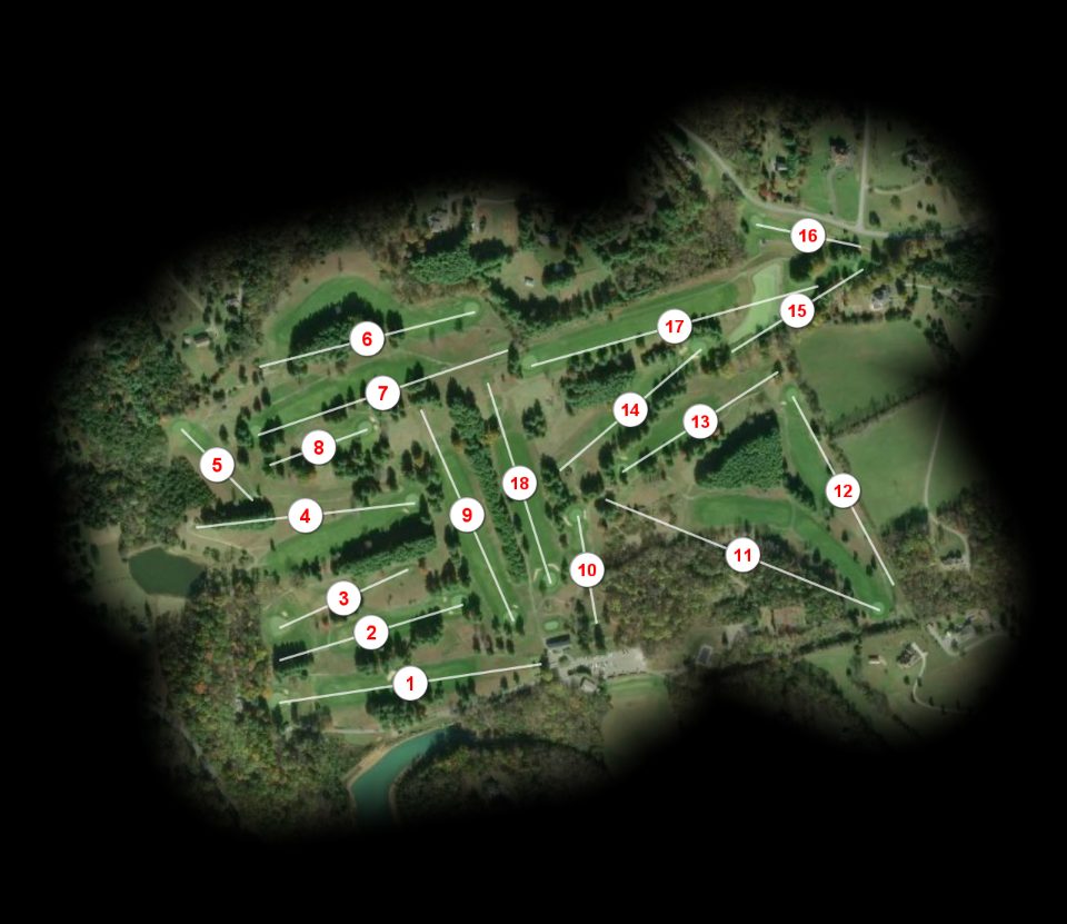 Botetourt Country Club course overview