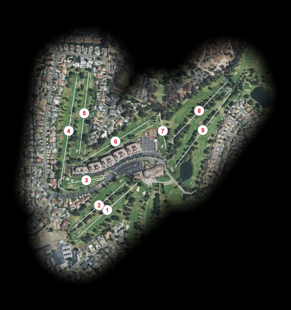 Vista nine at Los Coyotes Country Club