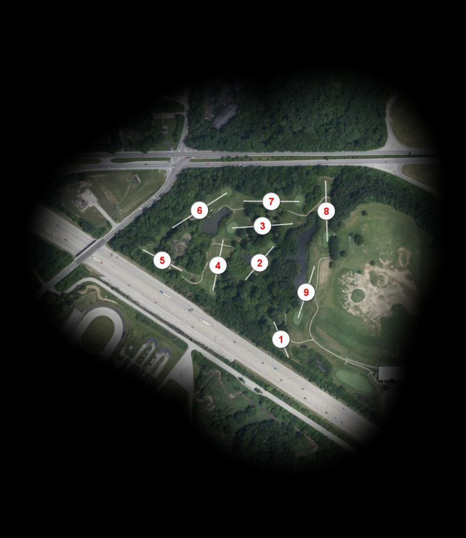 Riverside Golf Academy Par 3 course overview