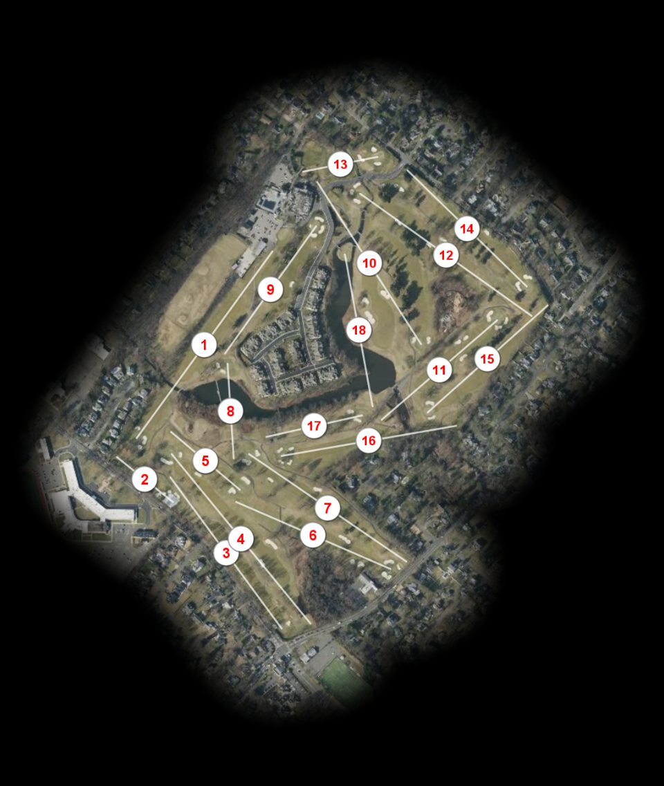 Shackamaxon Country Club course overview