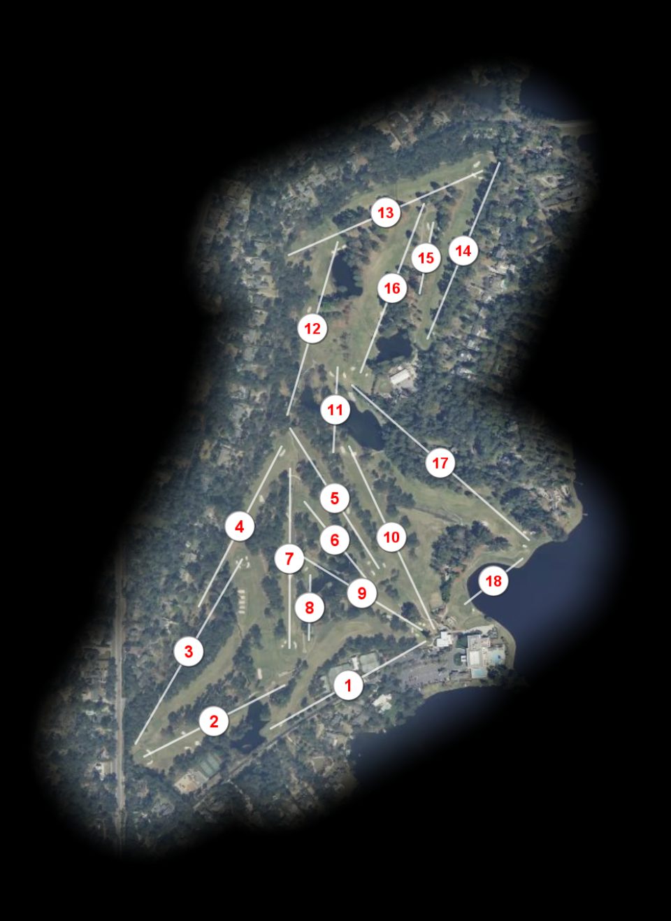 Forest Lake Club course overview