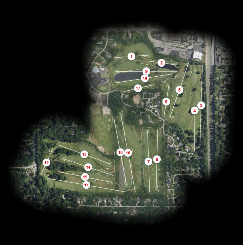 Woodland Country Club course overview