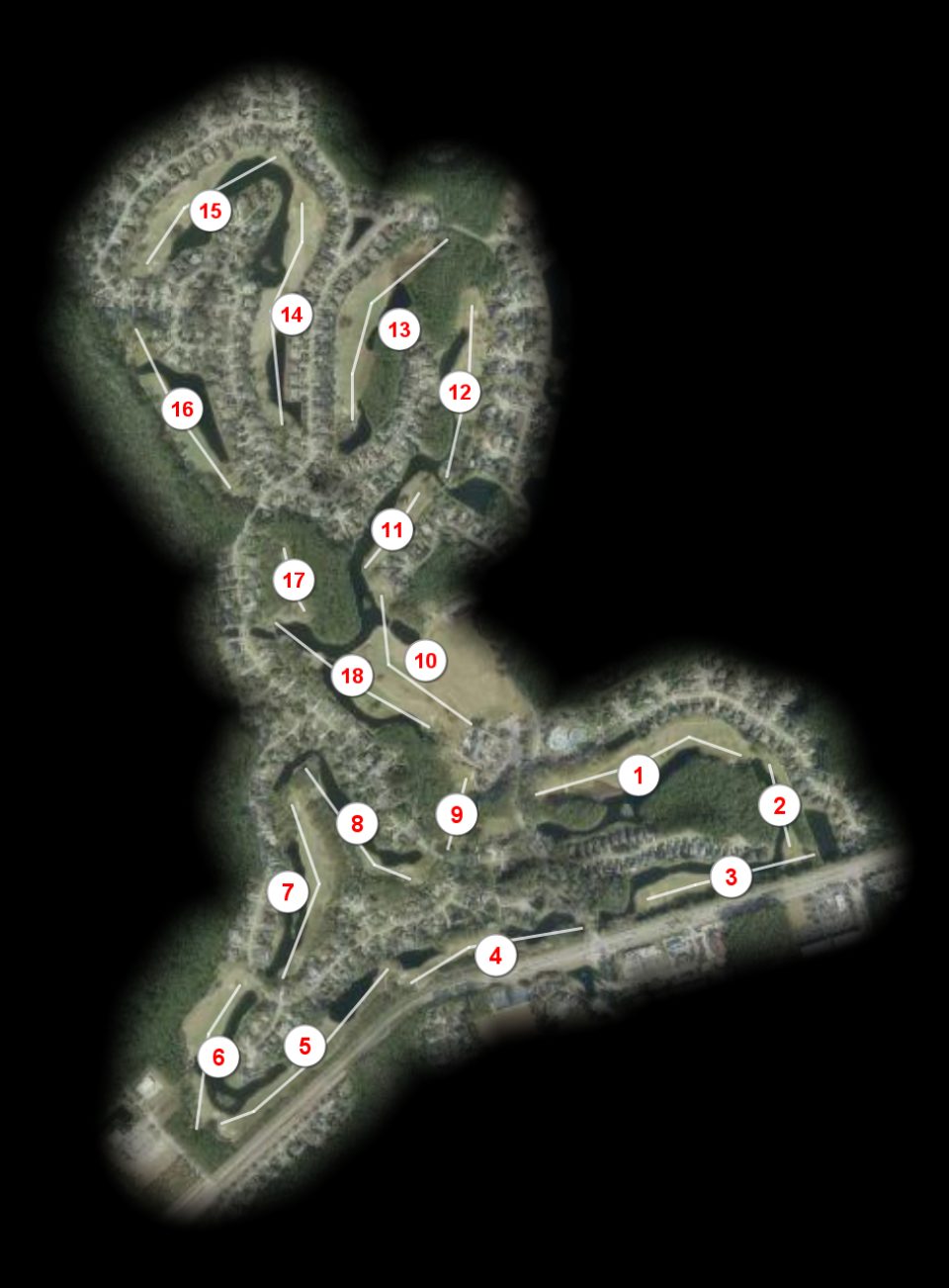 Cimarrone Golf & Country Club course overview