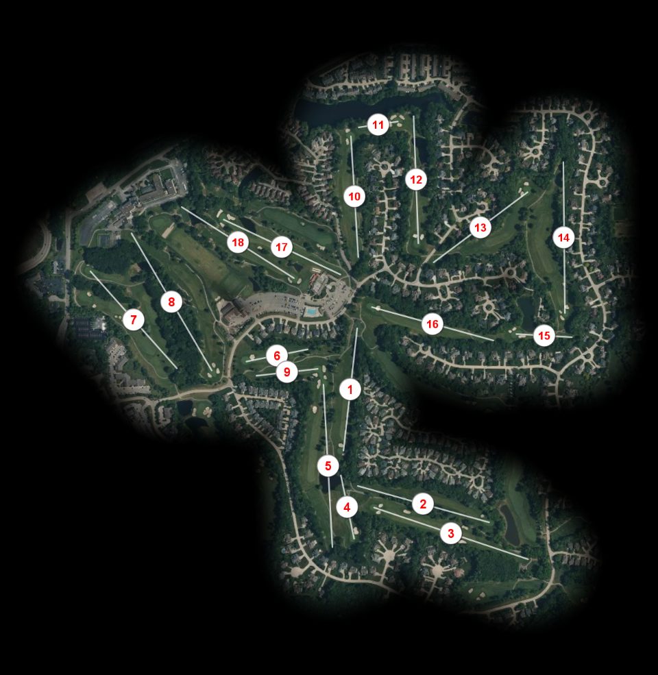 Quail Hollow Country Club Devlin/Von Hagge course overview