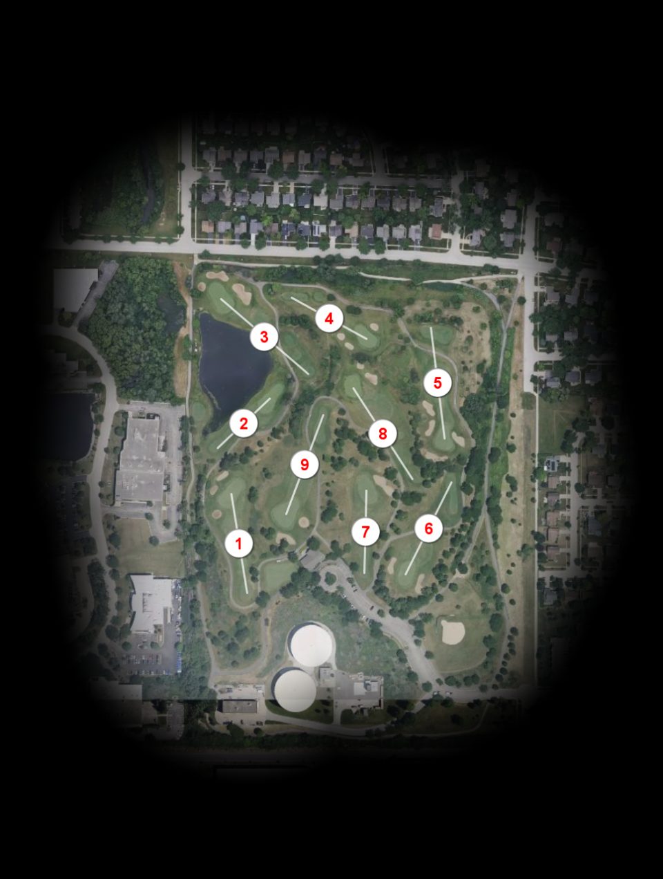 Nickol Knoll Golf Club Par 3 course overview