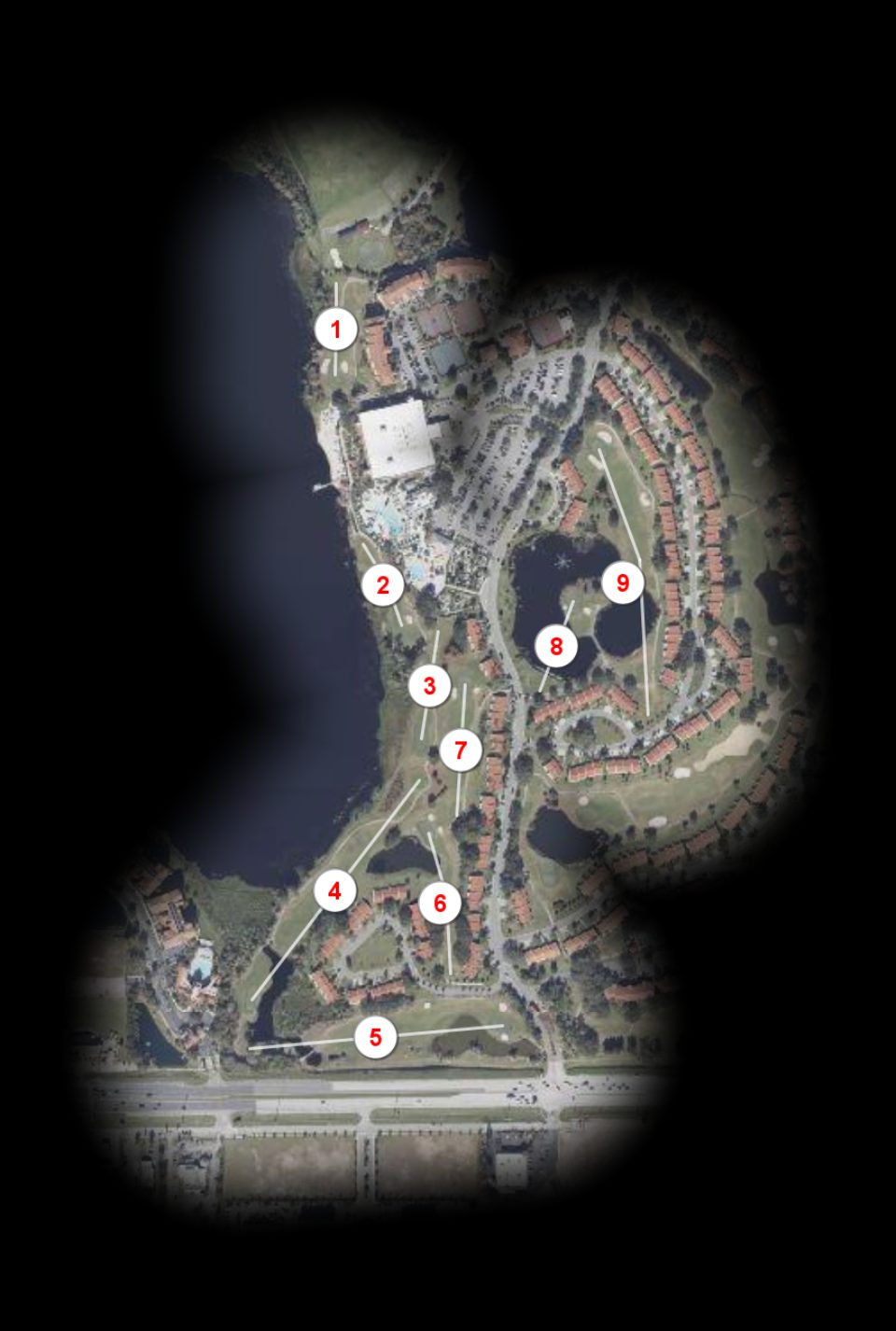 Orange Lake Country Club Crane's Bend course overview