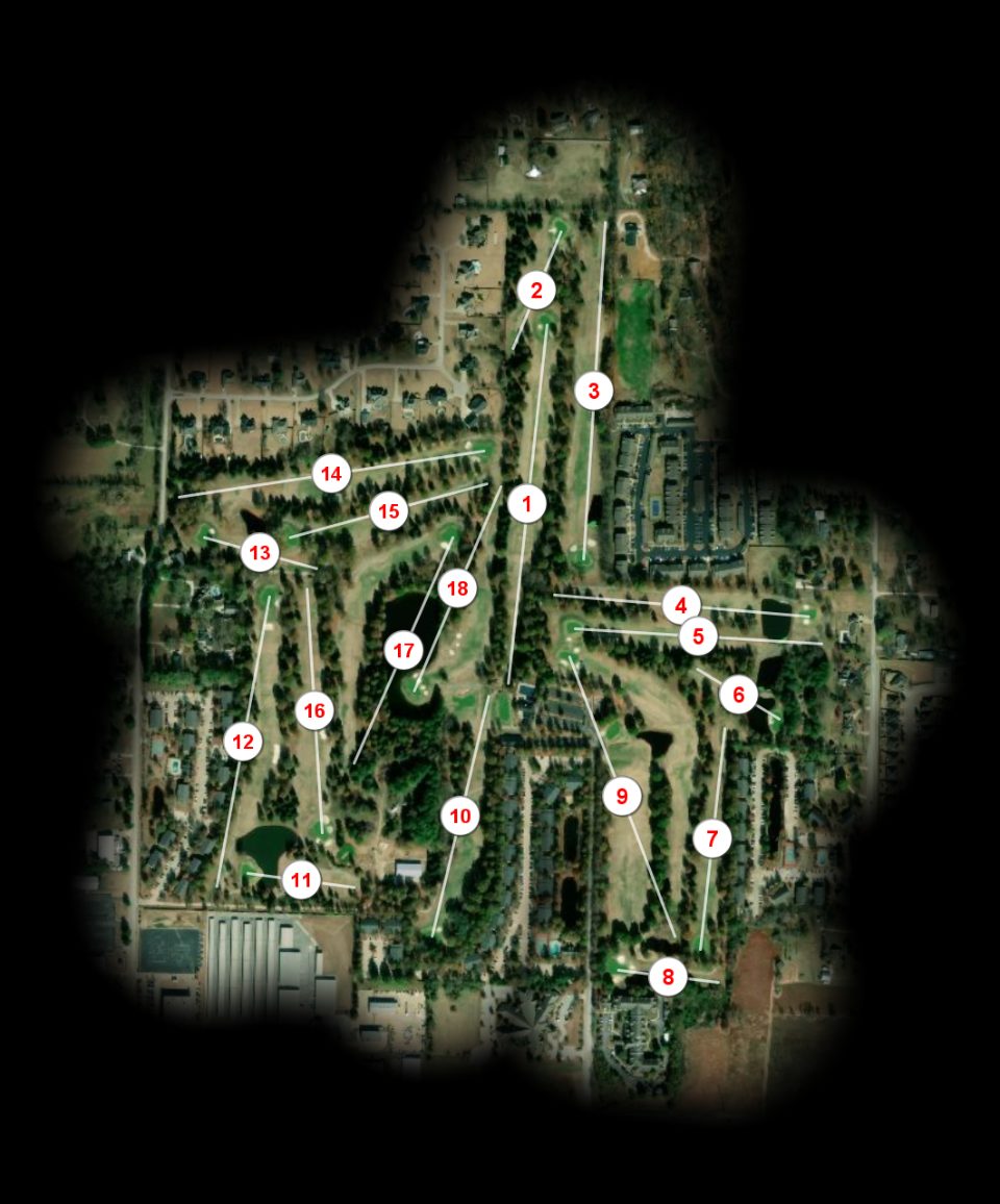 Lost Springs Golf & AC course overview