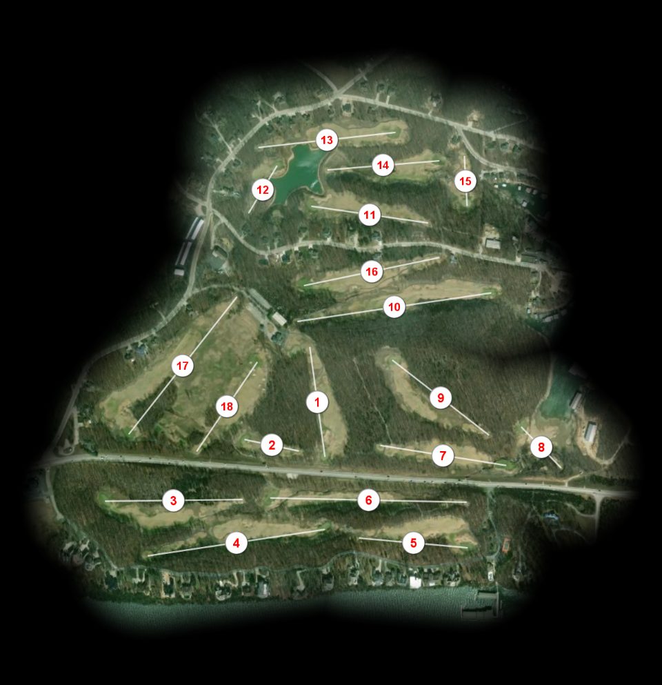 Lodge of Four Seasons Resort Seasons Ridge course overview