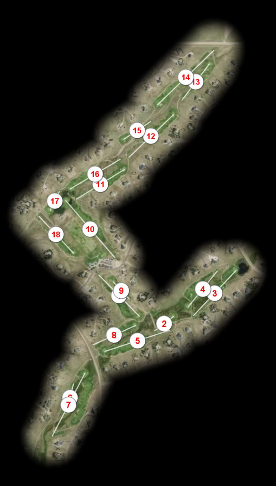 Kings Deer Golf Club course overview