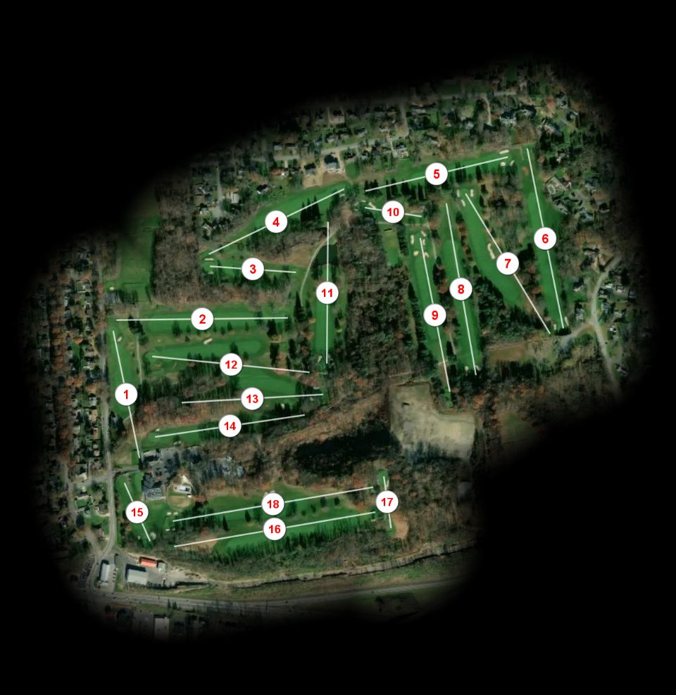 Williamsport Country Club course overview