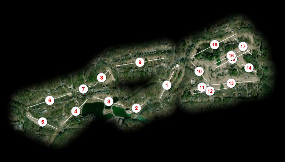 Diamondhead Golf Club course overview