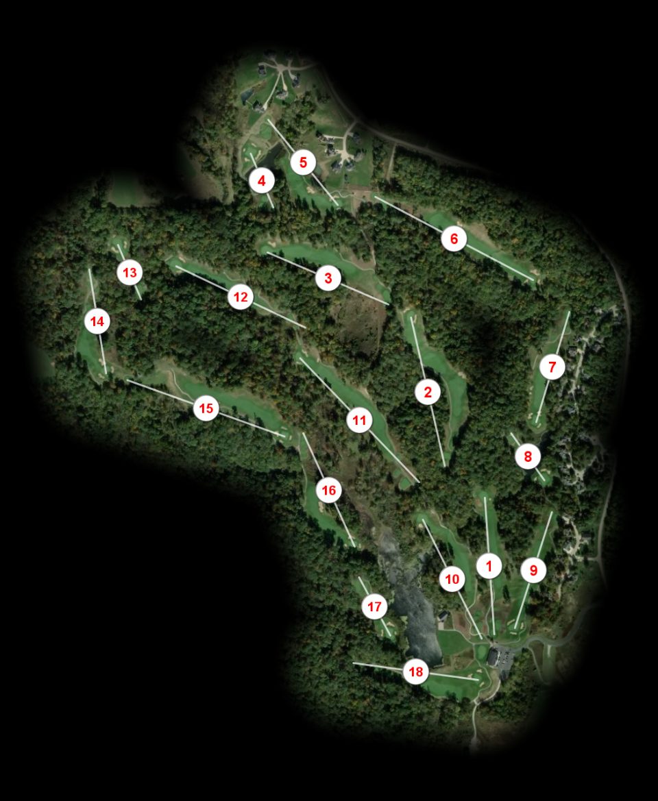 Amana Colonies Golf Course course overview